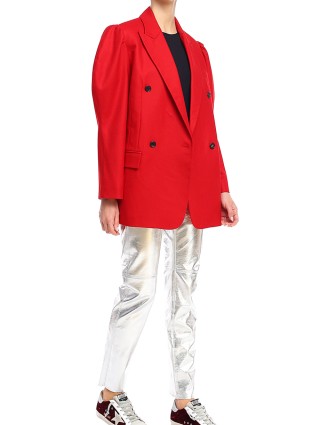 Красные сникерсы GOLDEN GOOSE: фото 4 - Invogue